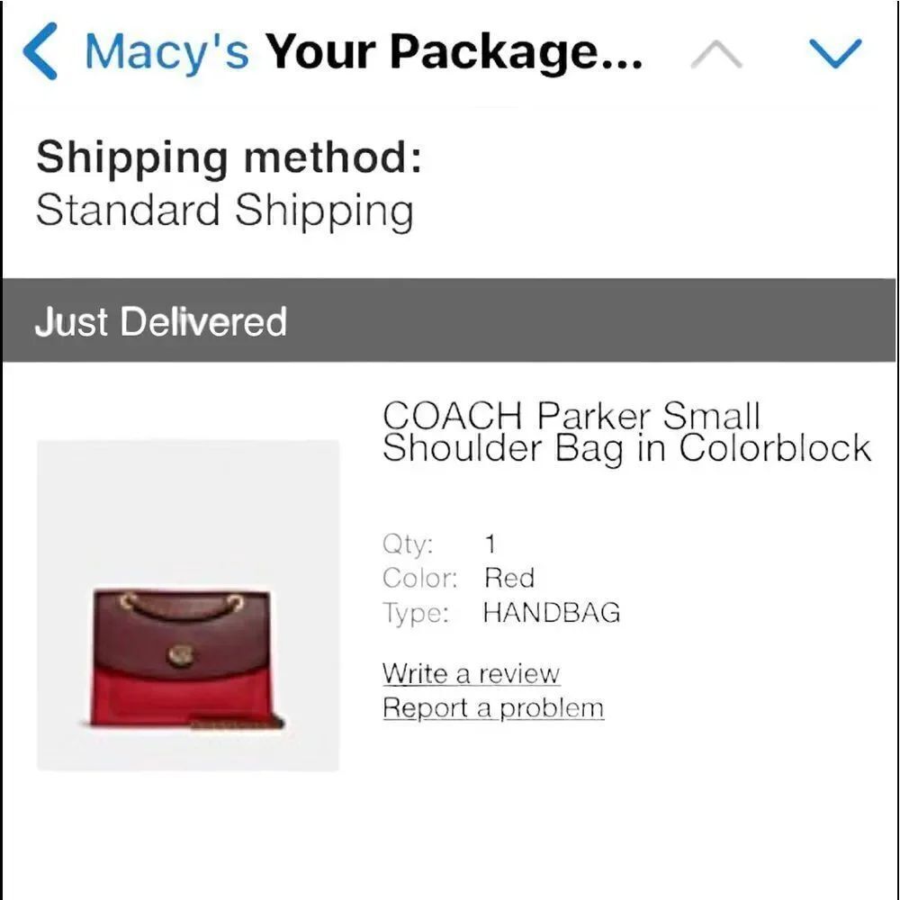 COACH Parker ColorBlock Shoulder Bag - Picture 15 of 16